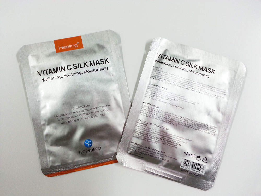 VITAMIN C SILK MASK Made in Korea